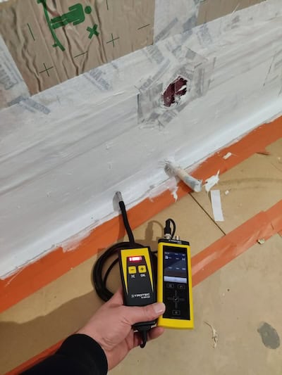 tiivistyskorjaus ja valesokkelin korjaus ( laadunvarmistus)