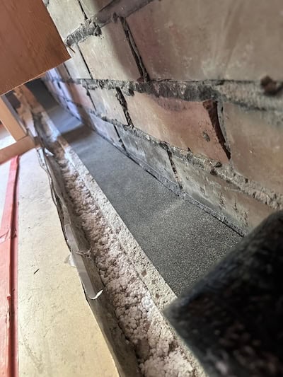 valesokkelin korjaus 2